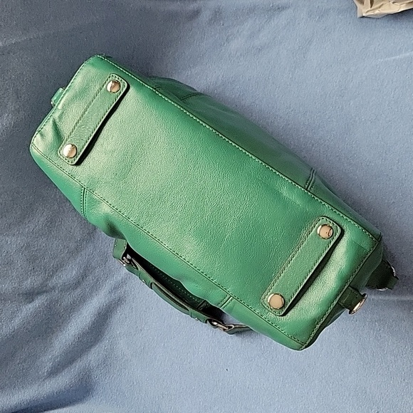 Coach bag satchel green blue NWT - Picture 5 of 7